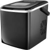 Portable Ice Maker 9 Cubes ready in 9 min/26lbs per 24h with 2 Optional Ice Cube Sizes