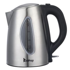 1.8L Stainless Steel Electric Kettle with Water Window