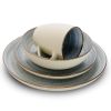 Mellow 16 Piece Dinnerware Set in Powder Blue