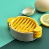 1pc 3 In 1 Egg Slicer; Multi-functional Egg Cutter; Kitchen Creative Tools