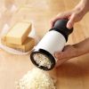 Cheese Grater 2 Pattern Blade Kitchen Gadgets Chocolate Grater DIY Butter Food Mill Cheese Grater Slicer ABS+Stainless Steel